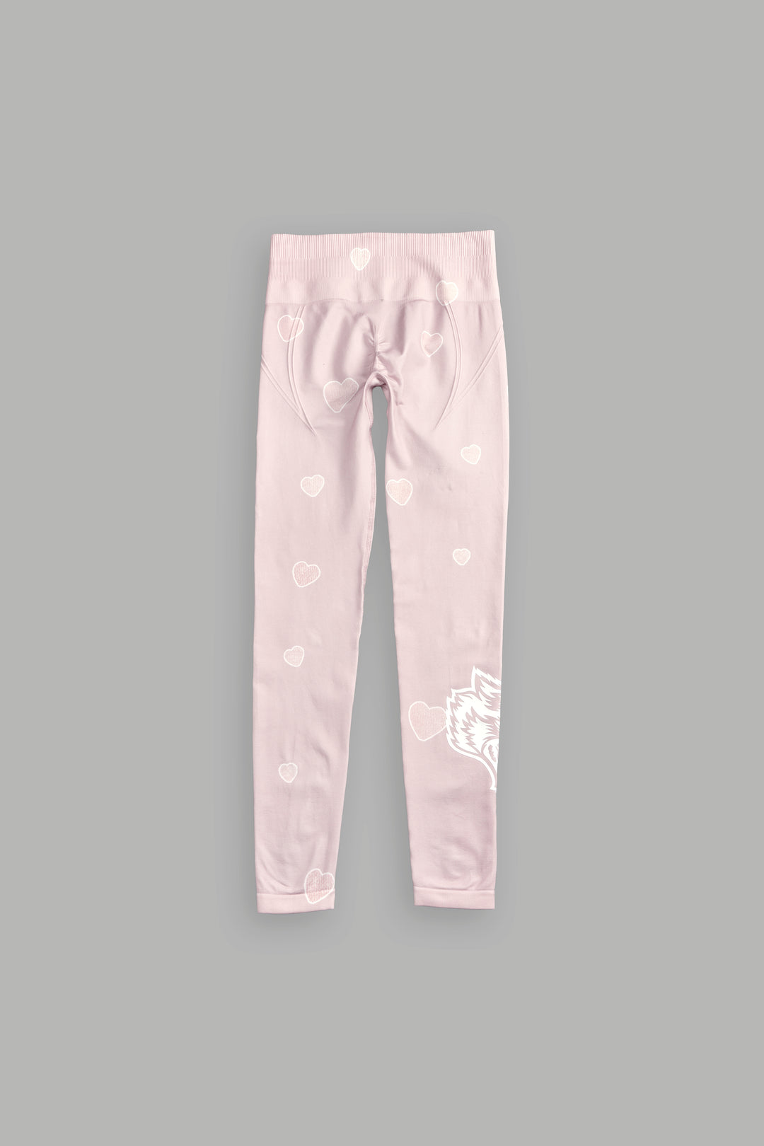 Her Energy "Everson" Huxley Scrunch Leggings in Heart Candy Blush Pink