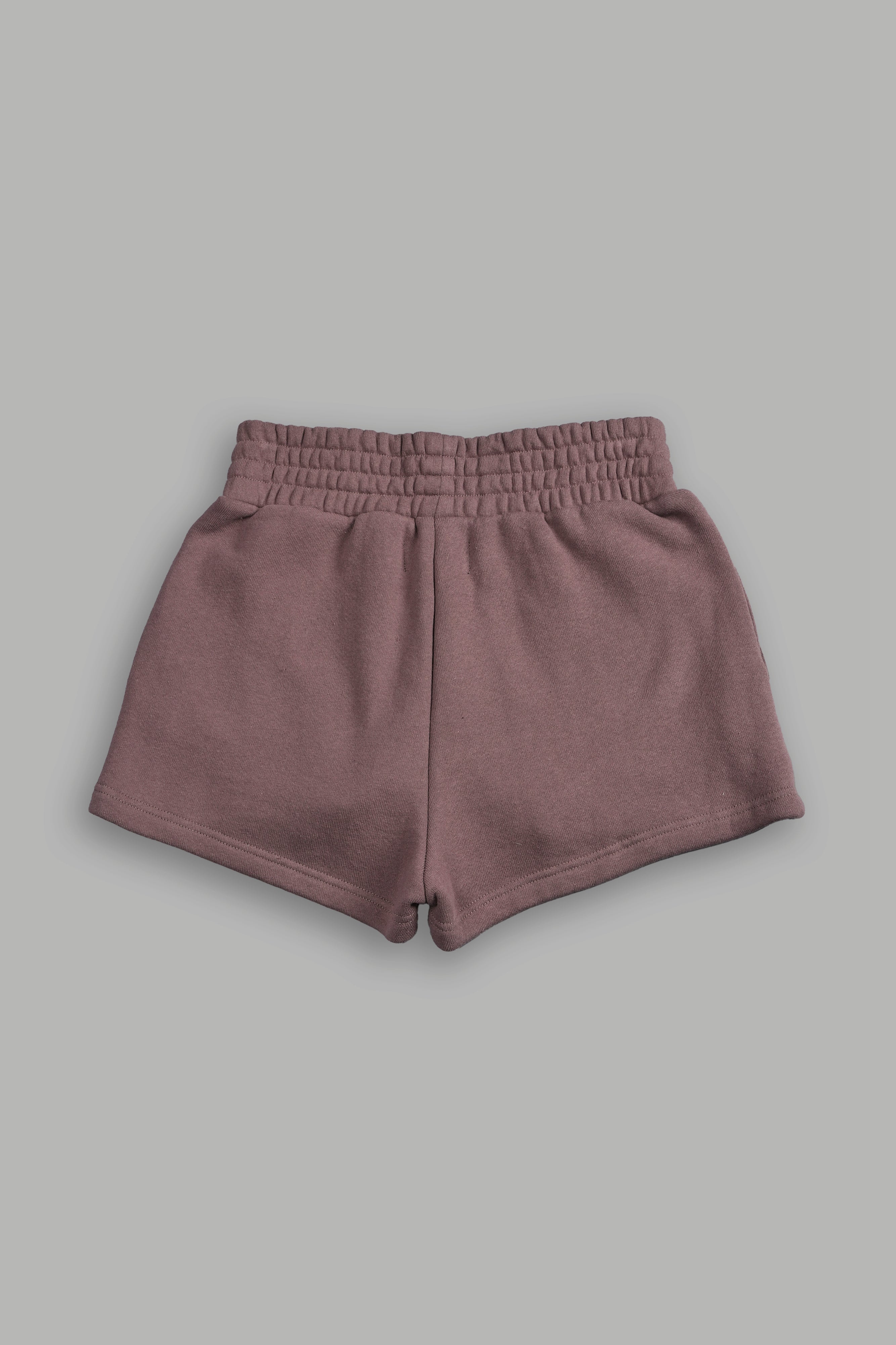 Stick Together Everson Sweat Shorts in Rose Taupe