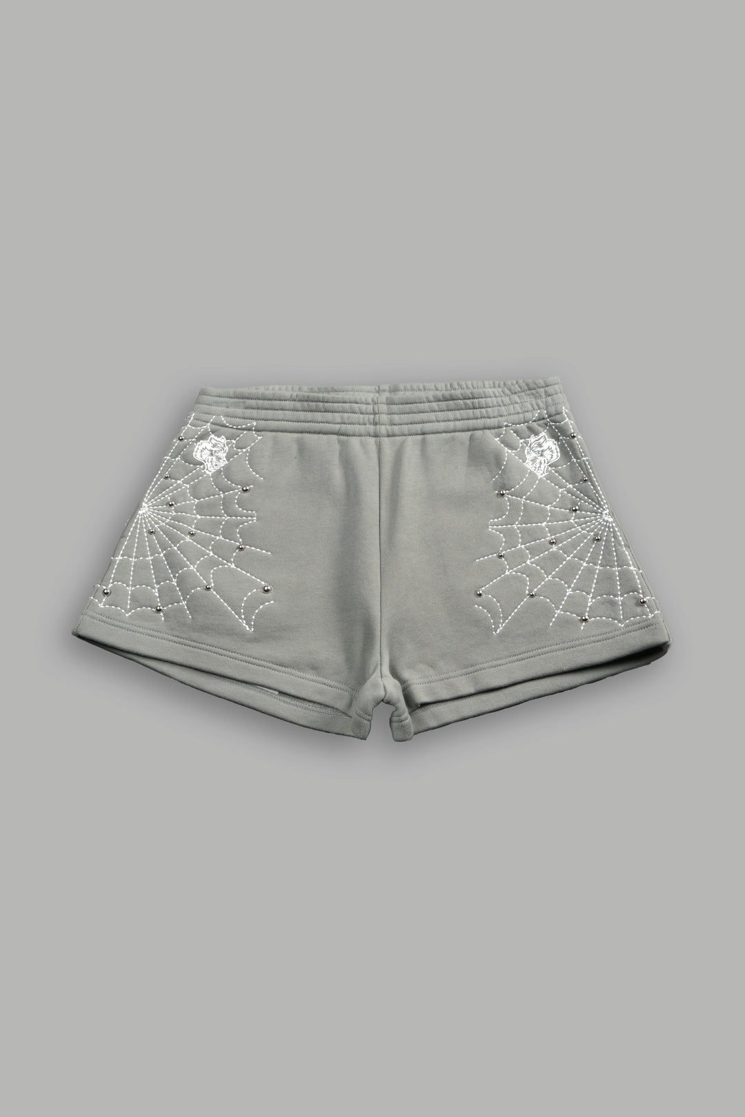 Sheshiko Web Ellie Sweat Shorts in Owen Green