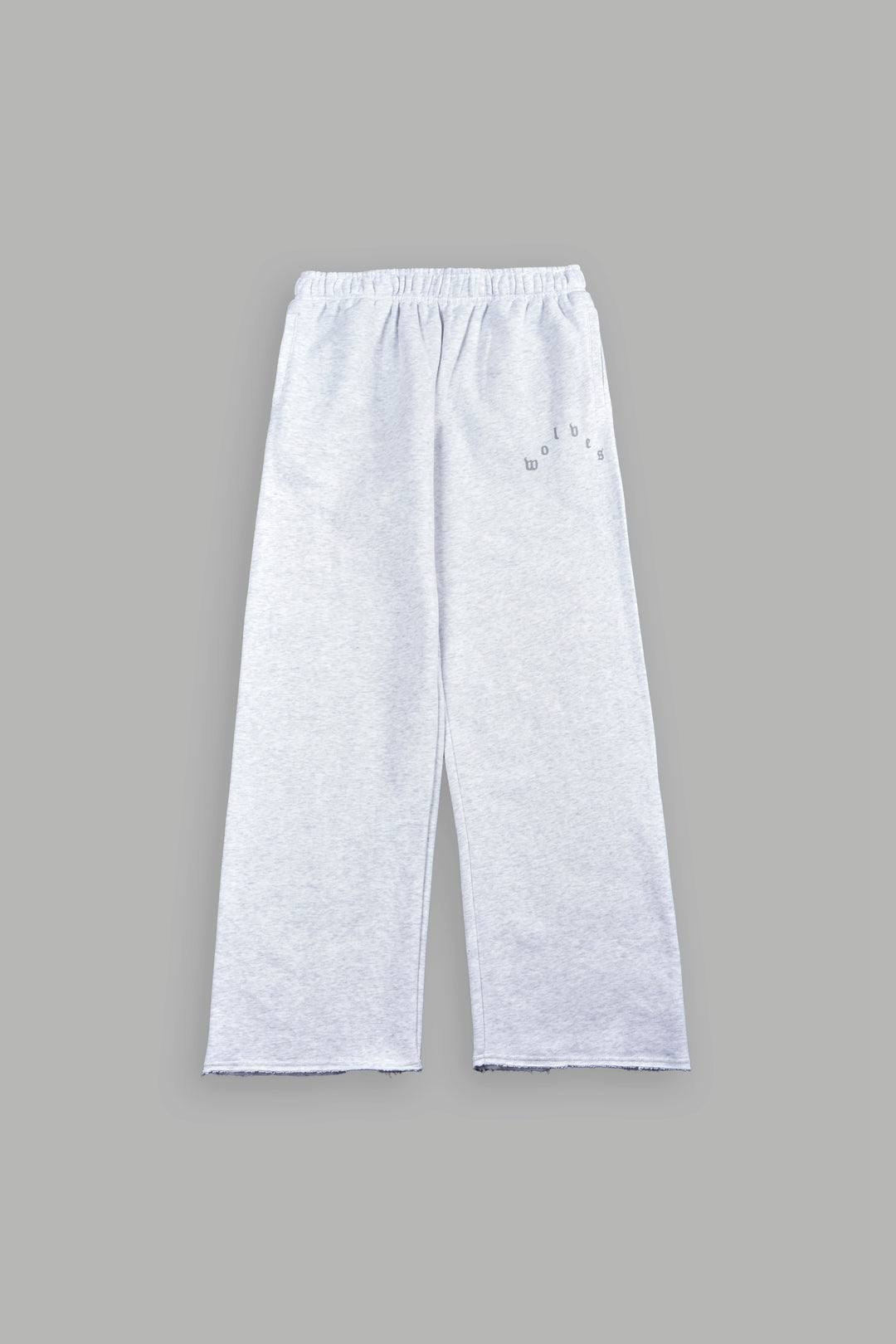 She Wolf Pyramid Big Cozy Sweats In Super Light Athletic Gray