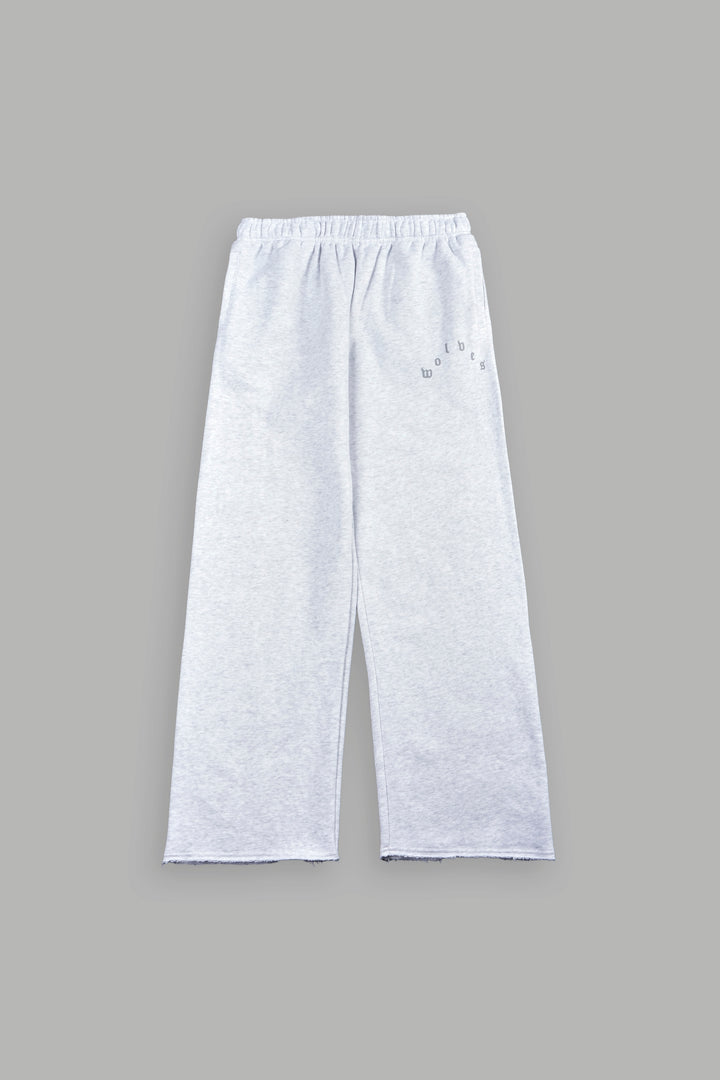 She Wolf Pyramid Big Cozy Sweats In Super Light Athletic Gray