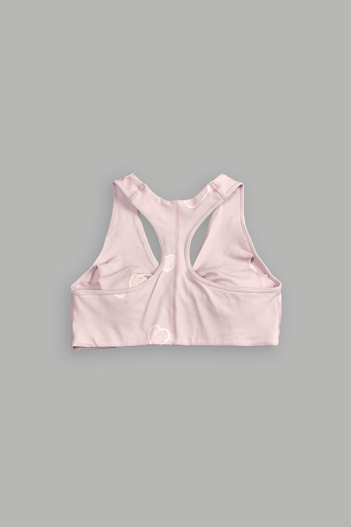 Her Energy "Everson" Seamless Twist Bra in Heart Candy Blush Pink