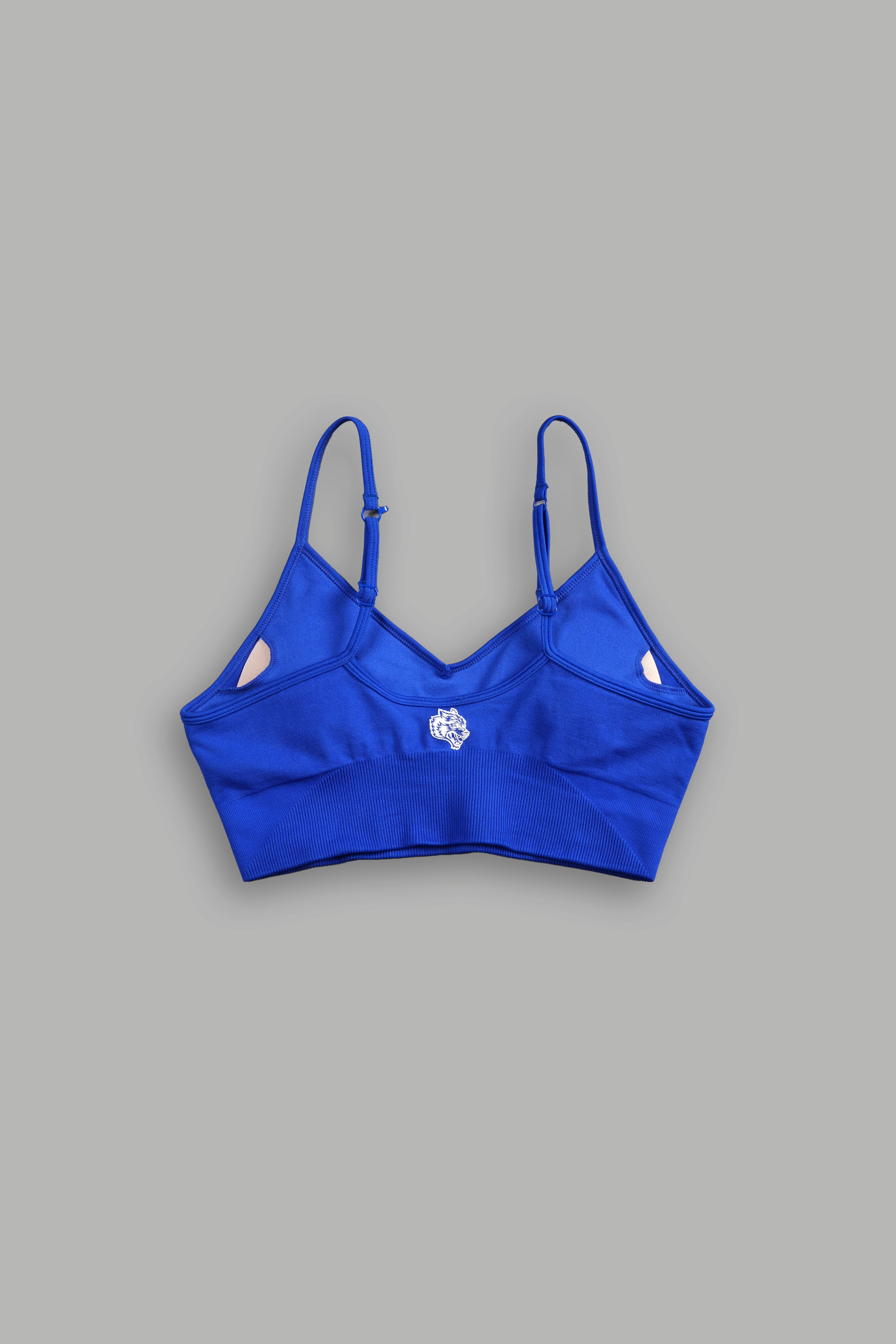 SSDDNFGU FRVR "Everson Seamless" Sports Bra in Cobalt