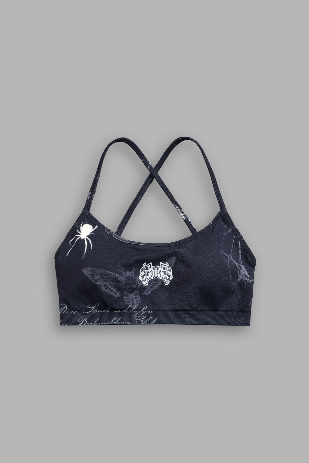 She Wolf Layla Soft Seamless Bra in She Web Black
