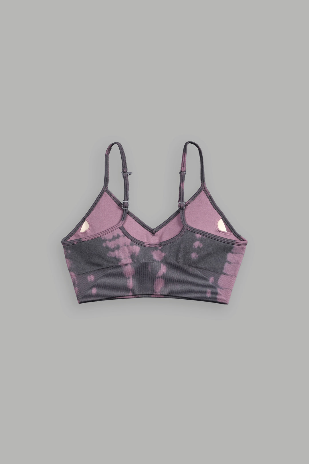 Single Wolf "Everson Seamless" Sports Bra in Cipher Purple Serpent