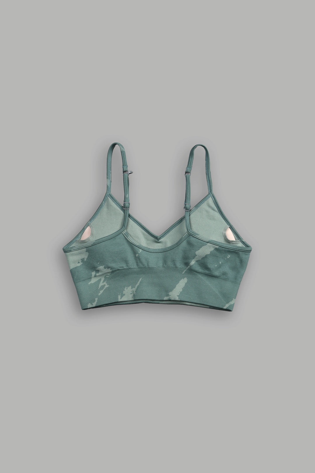 Single Wolf "Everson Seamless" Huxley Bra in Hunter Green Native Camo
