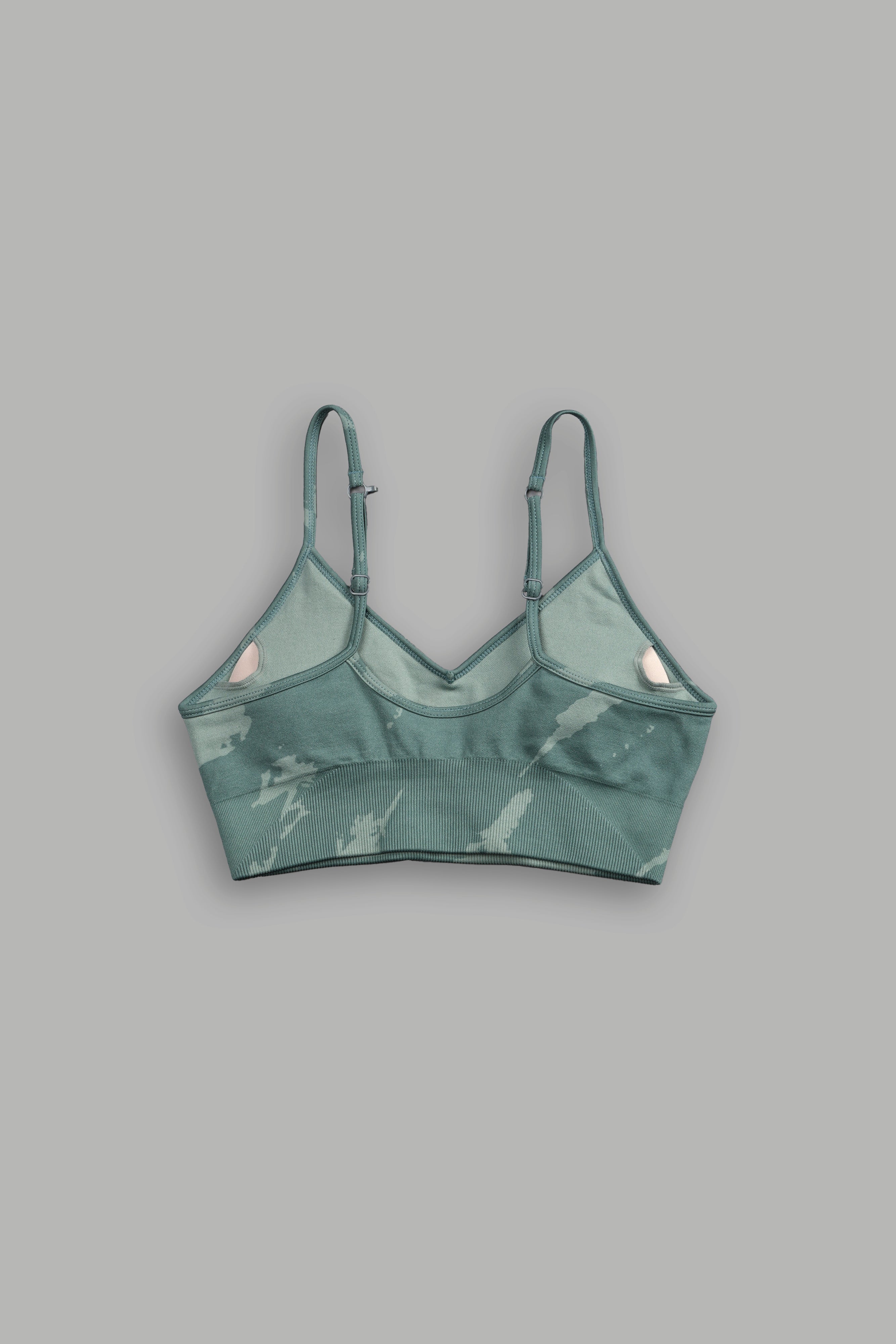 Single Wolf "Everson Seamless" Huxley Bra in Hunter Green Native Camo