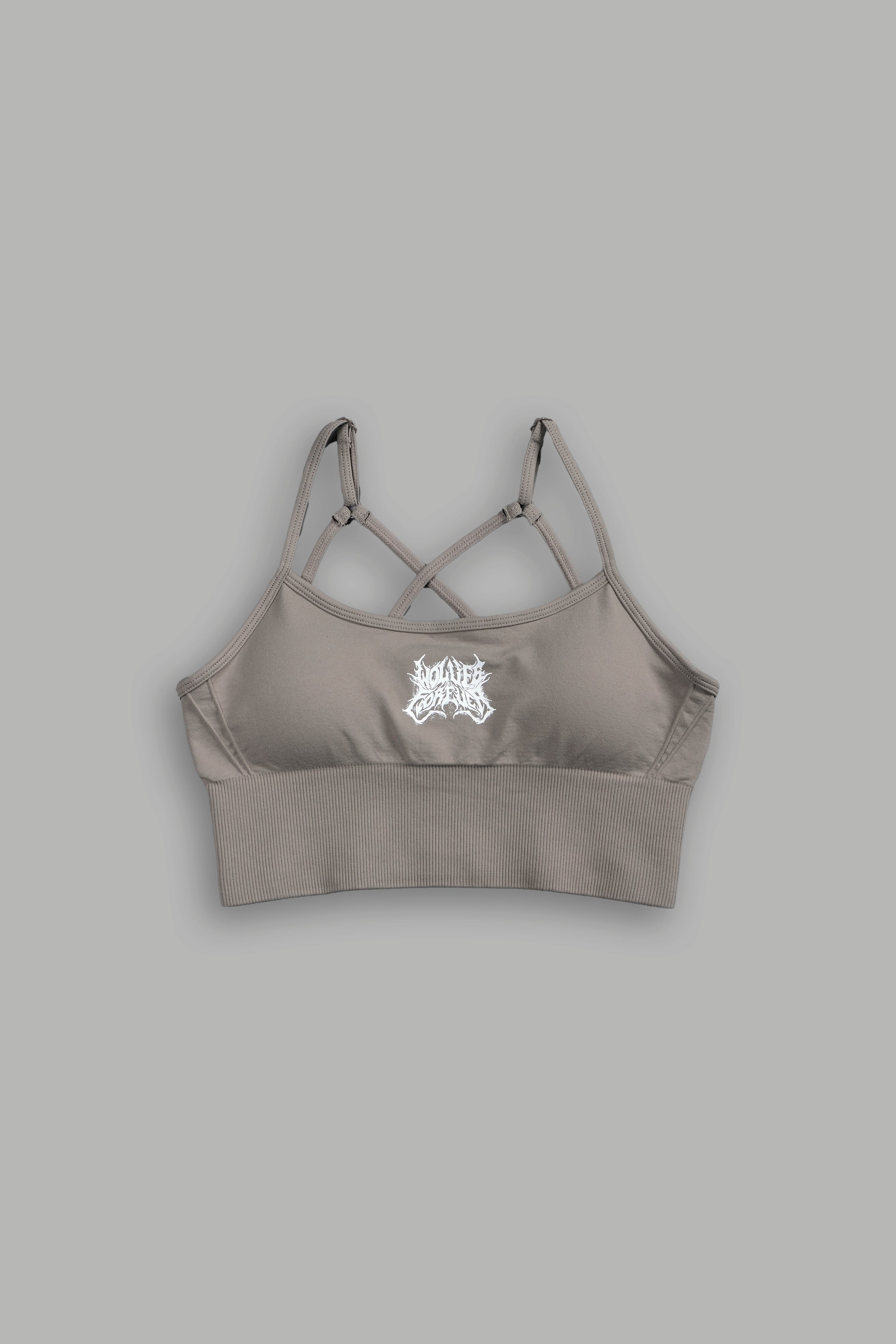 WLVS FRVR Hesh "Ryann" Soft Seamless Bra in Taupe