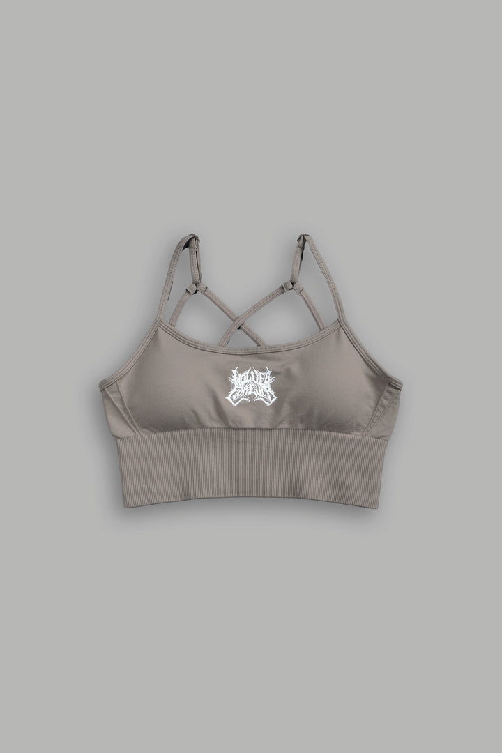 WLVS FRVR Hesh "Ryann" Soft Seamless Bra in Taupe