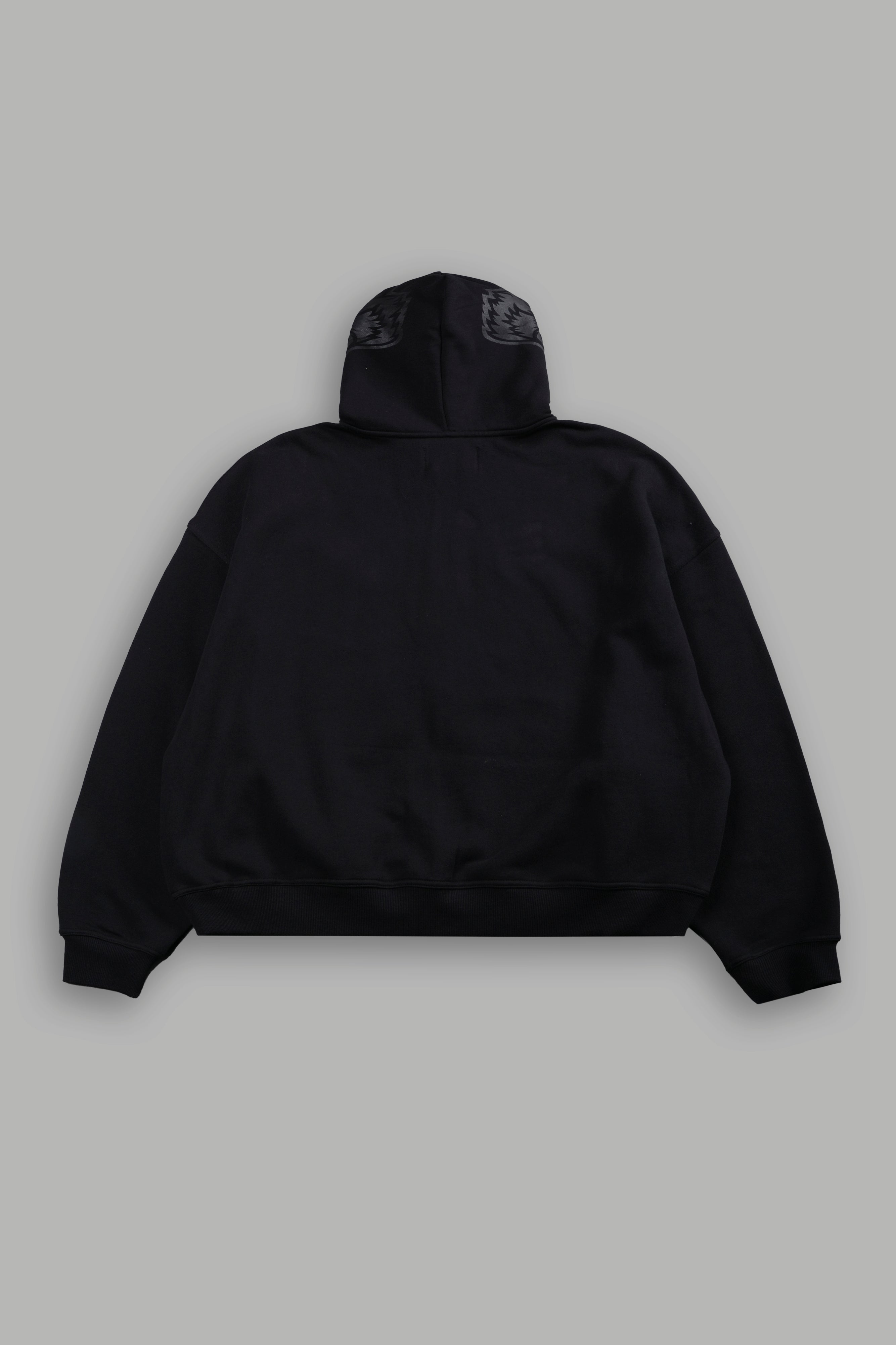 Inner Wolf Vex Double Zip Hoodie in Black – DarcSport