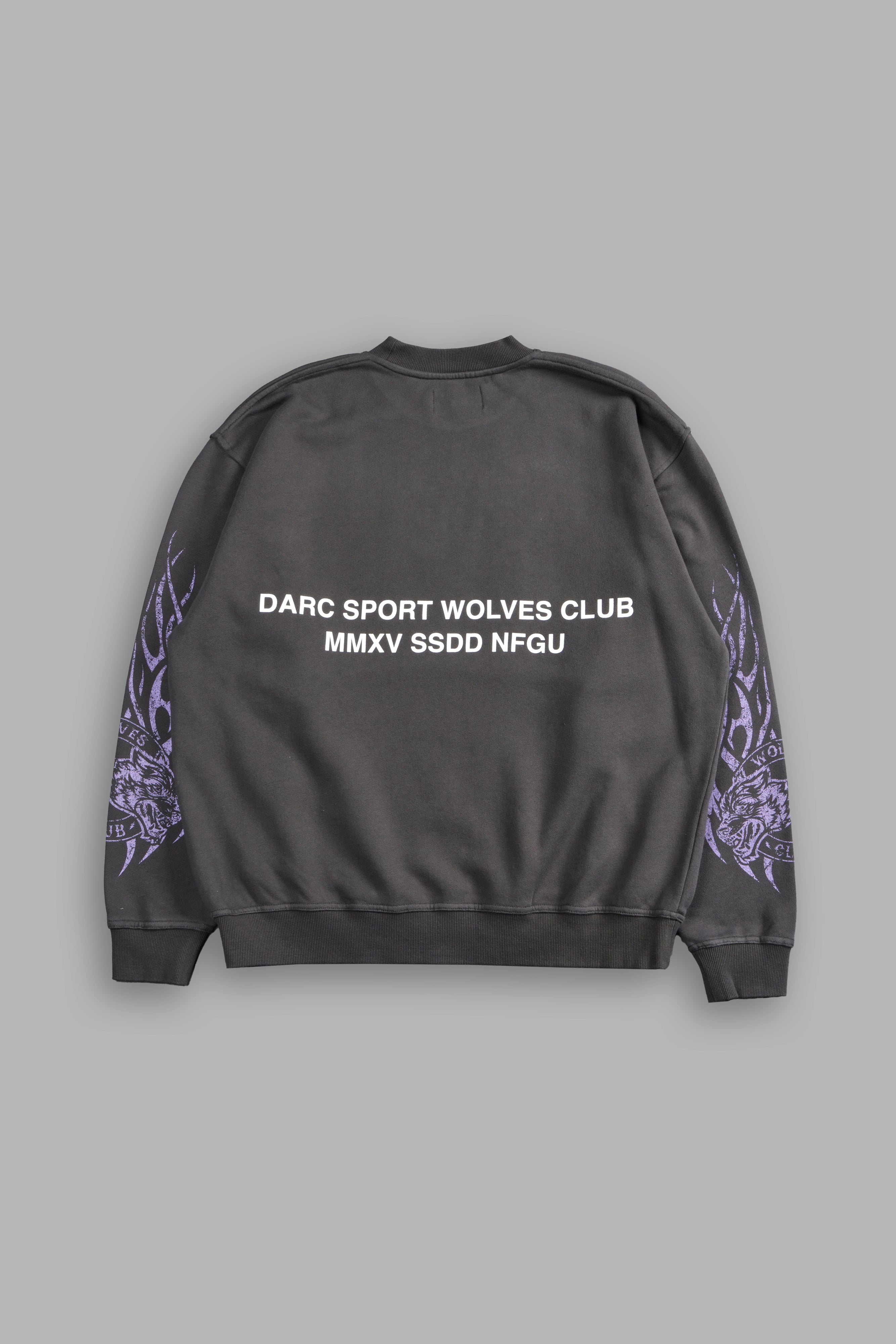 Finite Flame London Crewneck in Wolf Gray