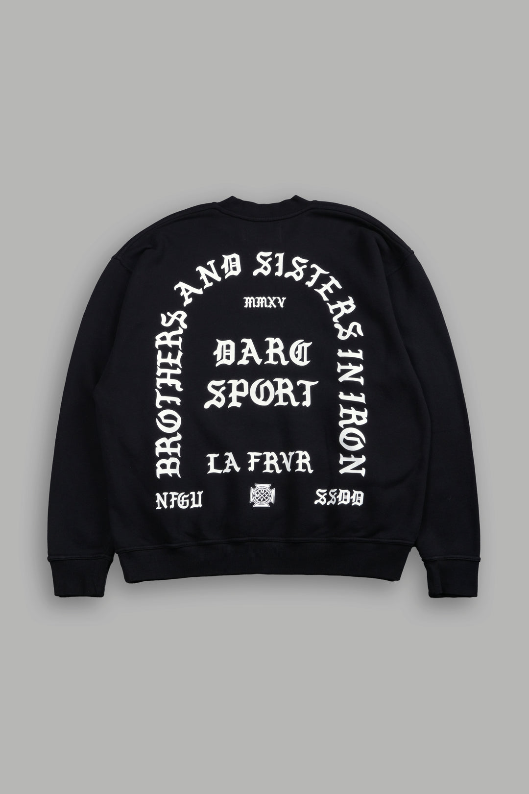 La Cherub London Crewneck in Black