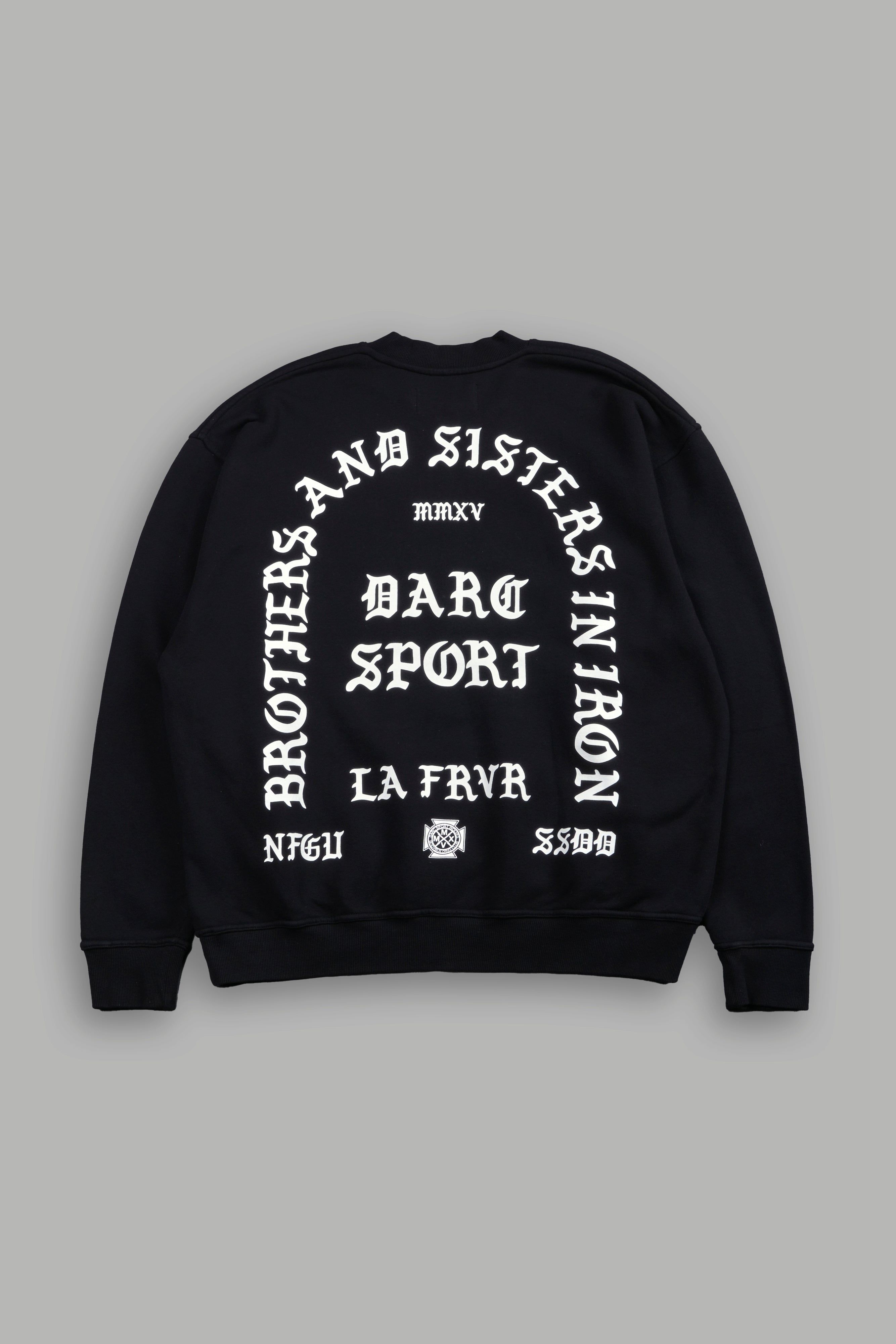 La Cherub London Crewneck in Black