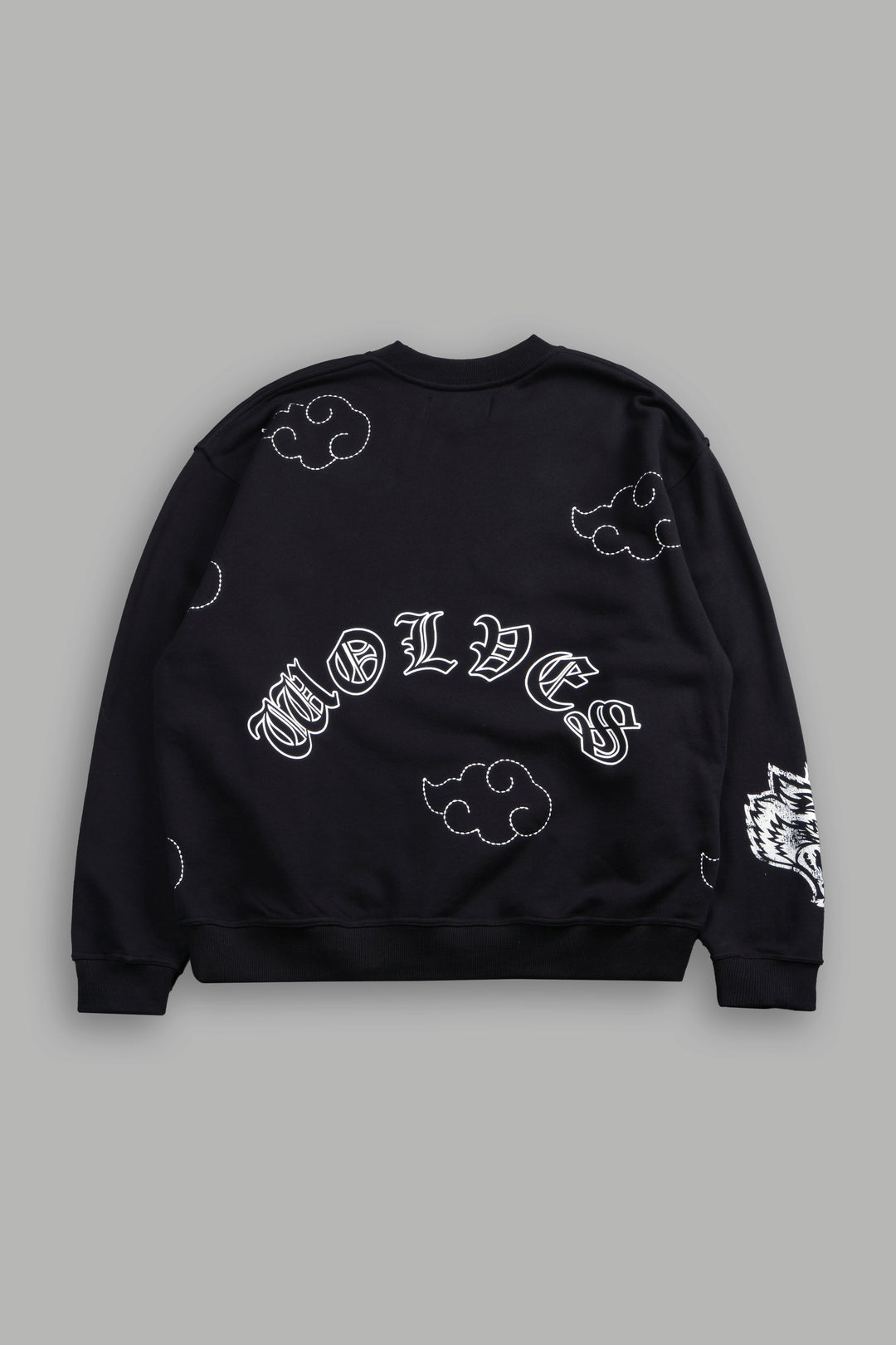 Darc Clouds London Crewneck in Black