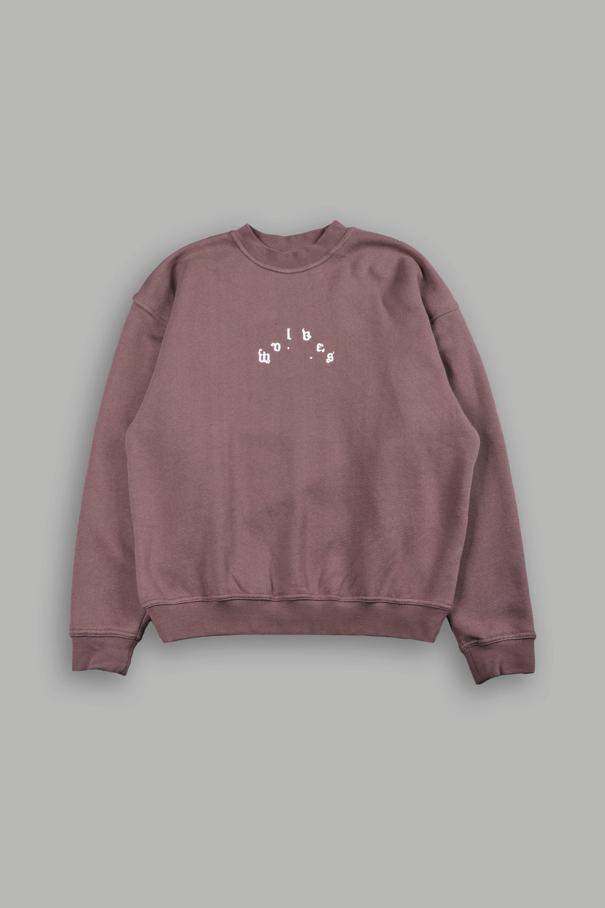 Sakura Pyramid Premium London Crewneck In Rose Taupe