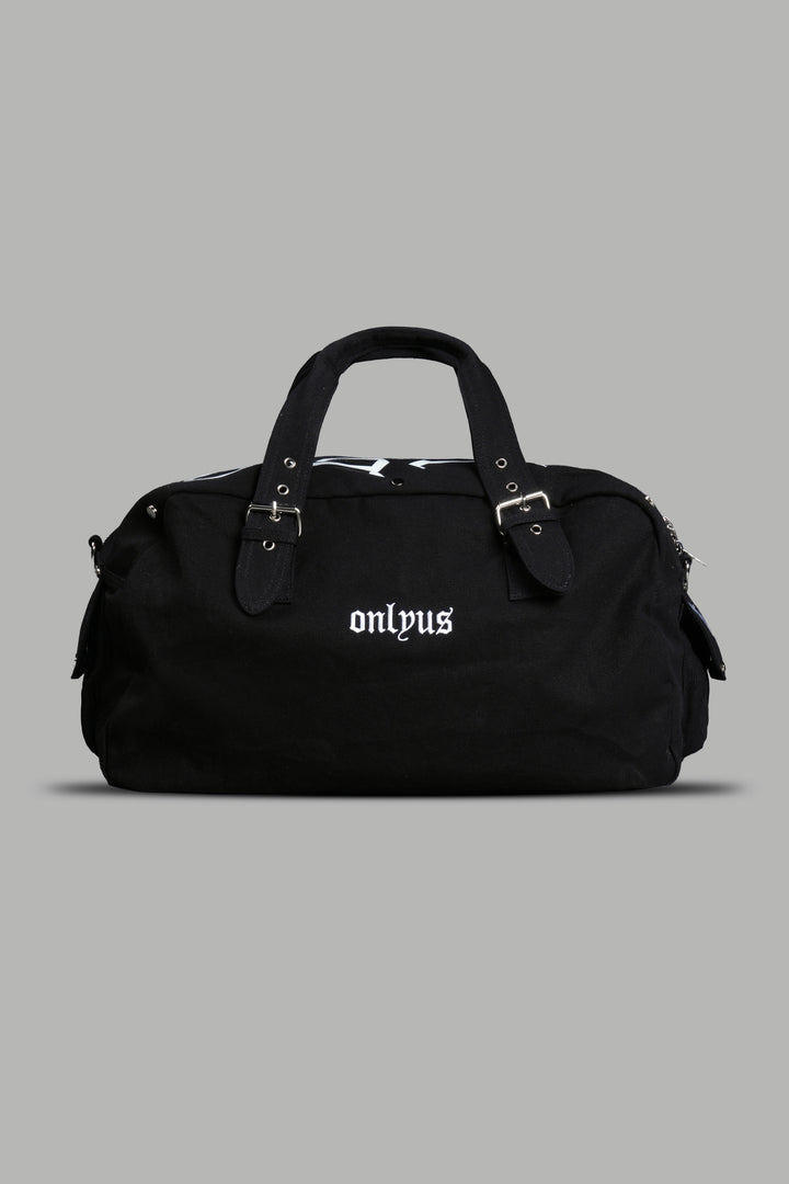 Our Mantra Duffle Shoulder Bag in Black