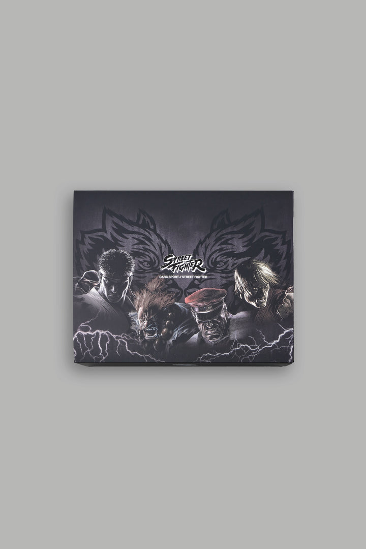 Street Fighter "Side-By-Side" Tee Box Set in Black
