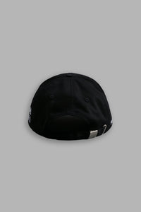 Fired Up 5 Panel Hat in Black