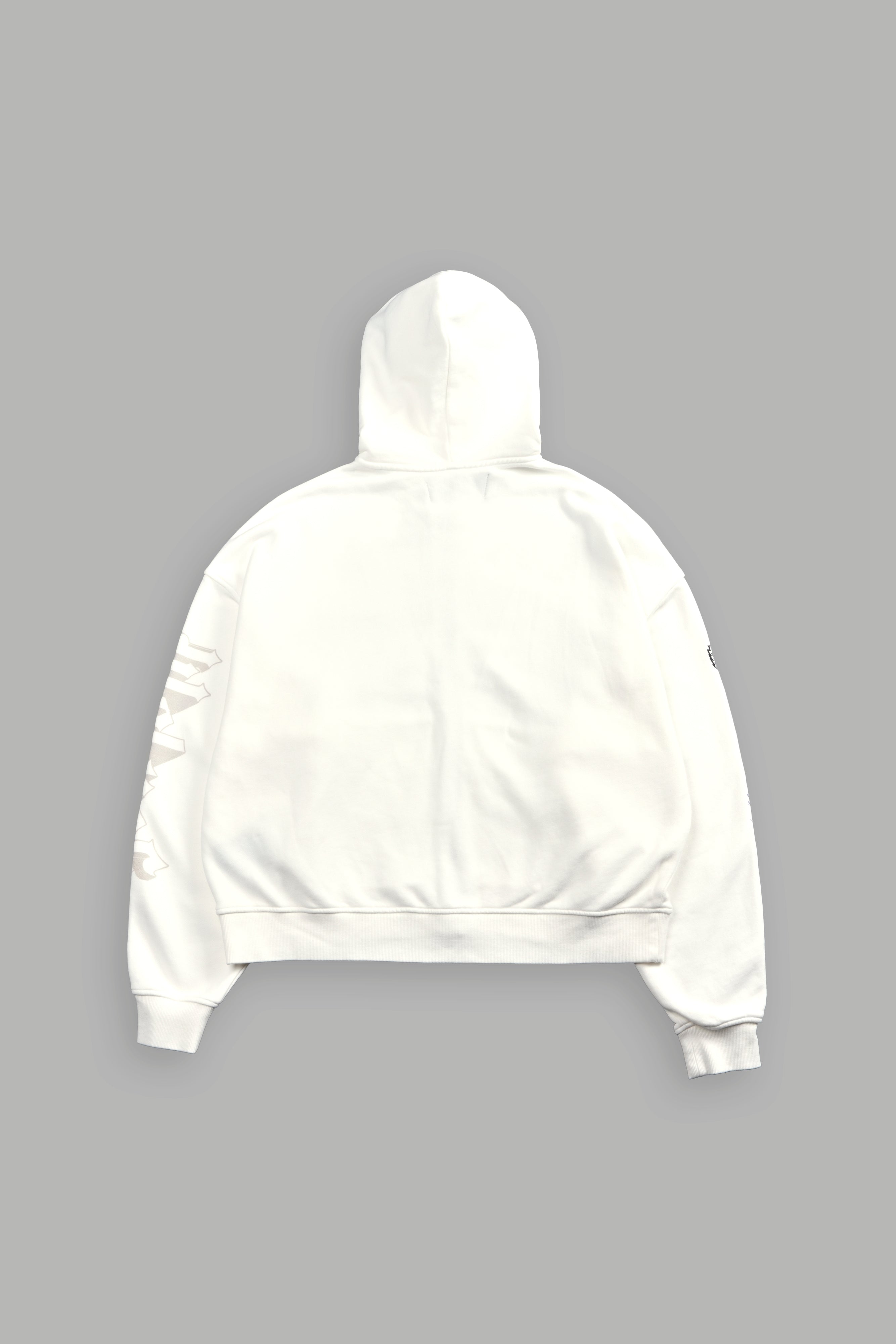 Hanma Legacy Darco Double Zip Hoodie in Cream