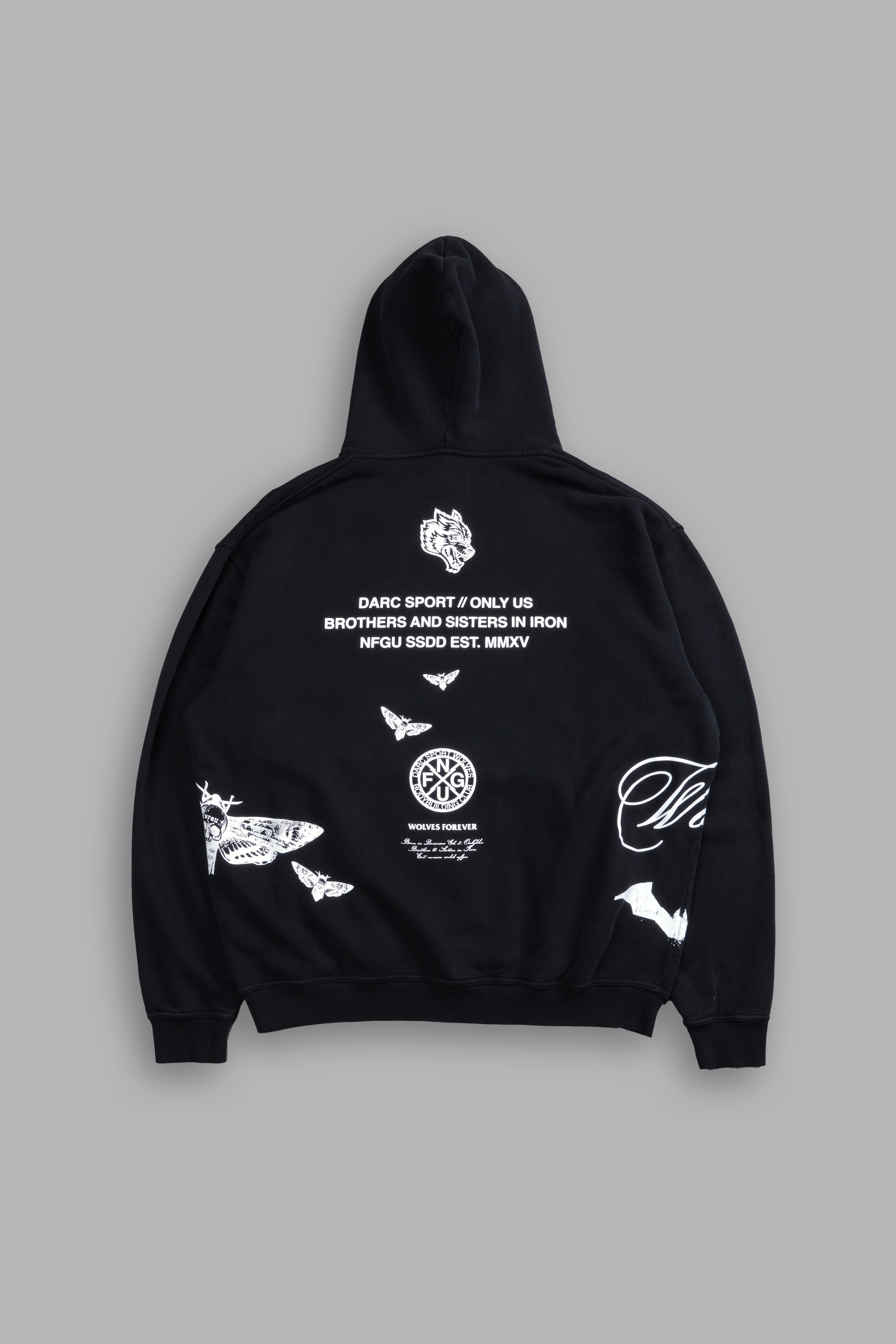 (1 Of 500) The Batman "Pierce" Hoodie in Black