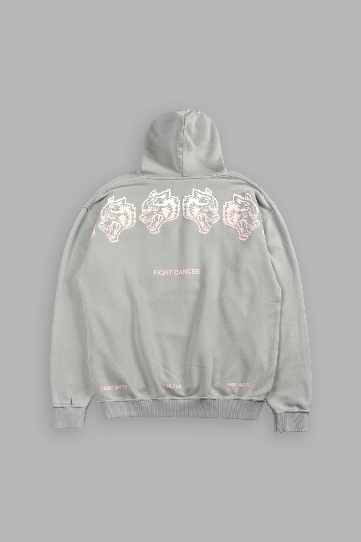 Gradient Wolves Have Your Back Bishop Hoodie In Owen Green