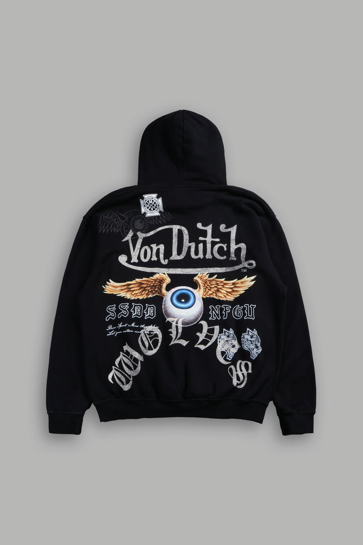 DSVD NFGU "Pierce" Hoodie in Black