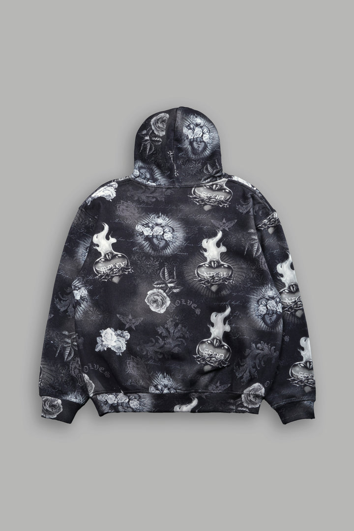 Always Loyal "Pierce" Hoodie in Corazon de Oscuridad Tonal