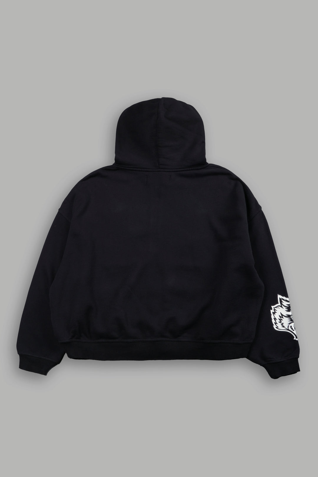 Doomed Love Vex Double Zip Hoodie in Black