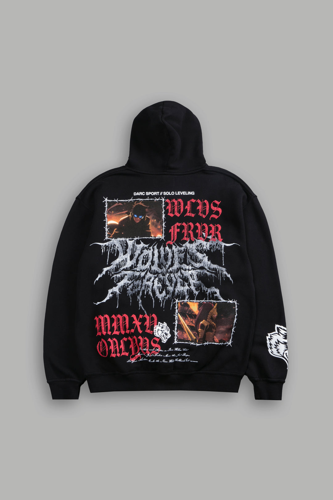 Demon Knight "Pierce" Hoodie in Black
