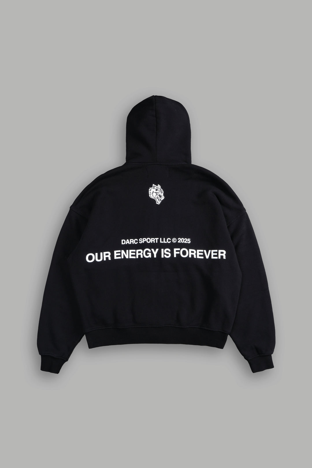 Crossed Paths Darco Double Zip Hoodie in Black