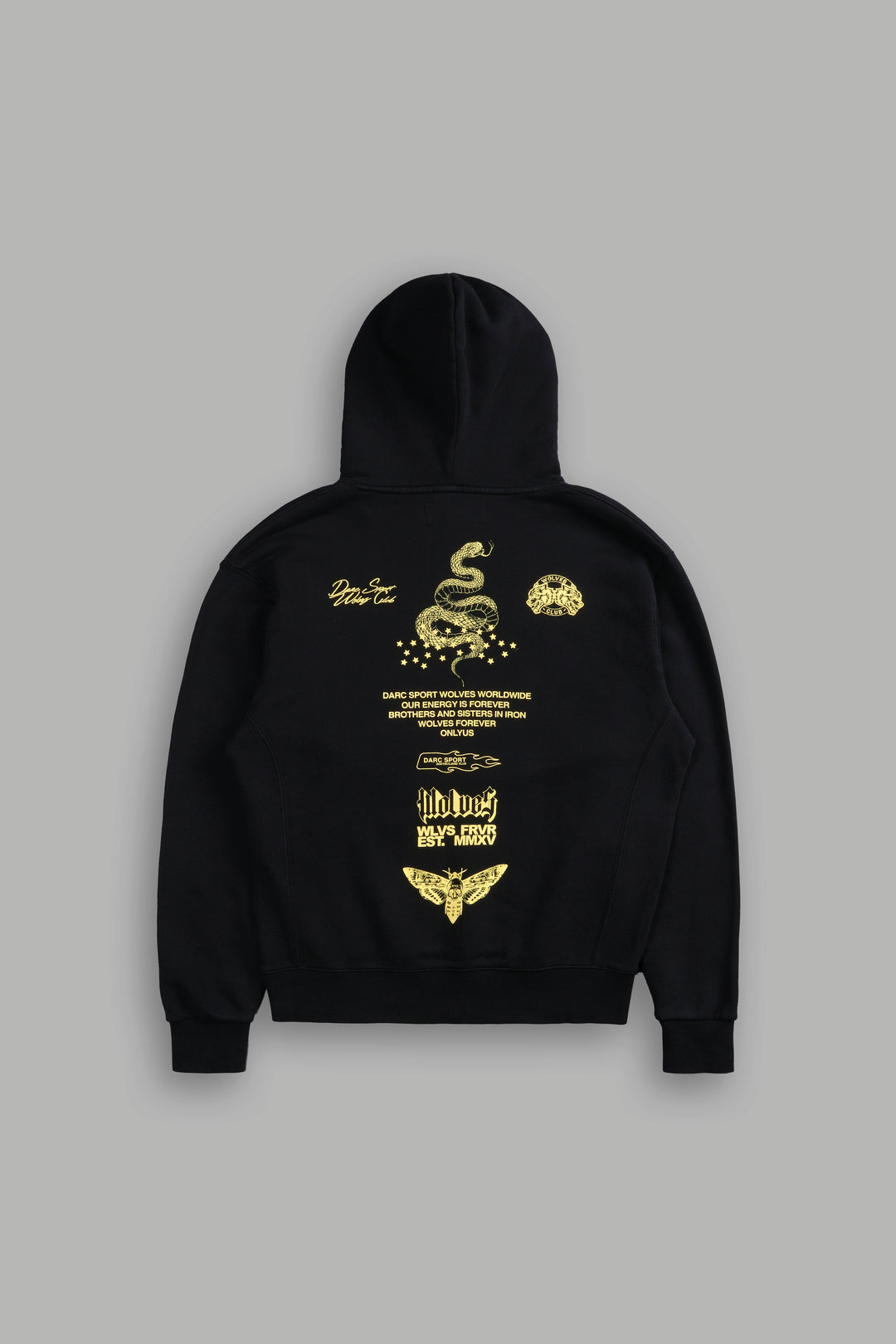 Never Back Down "Dakota" Hoodie in Black