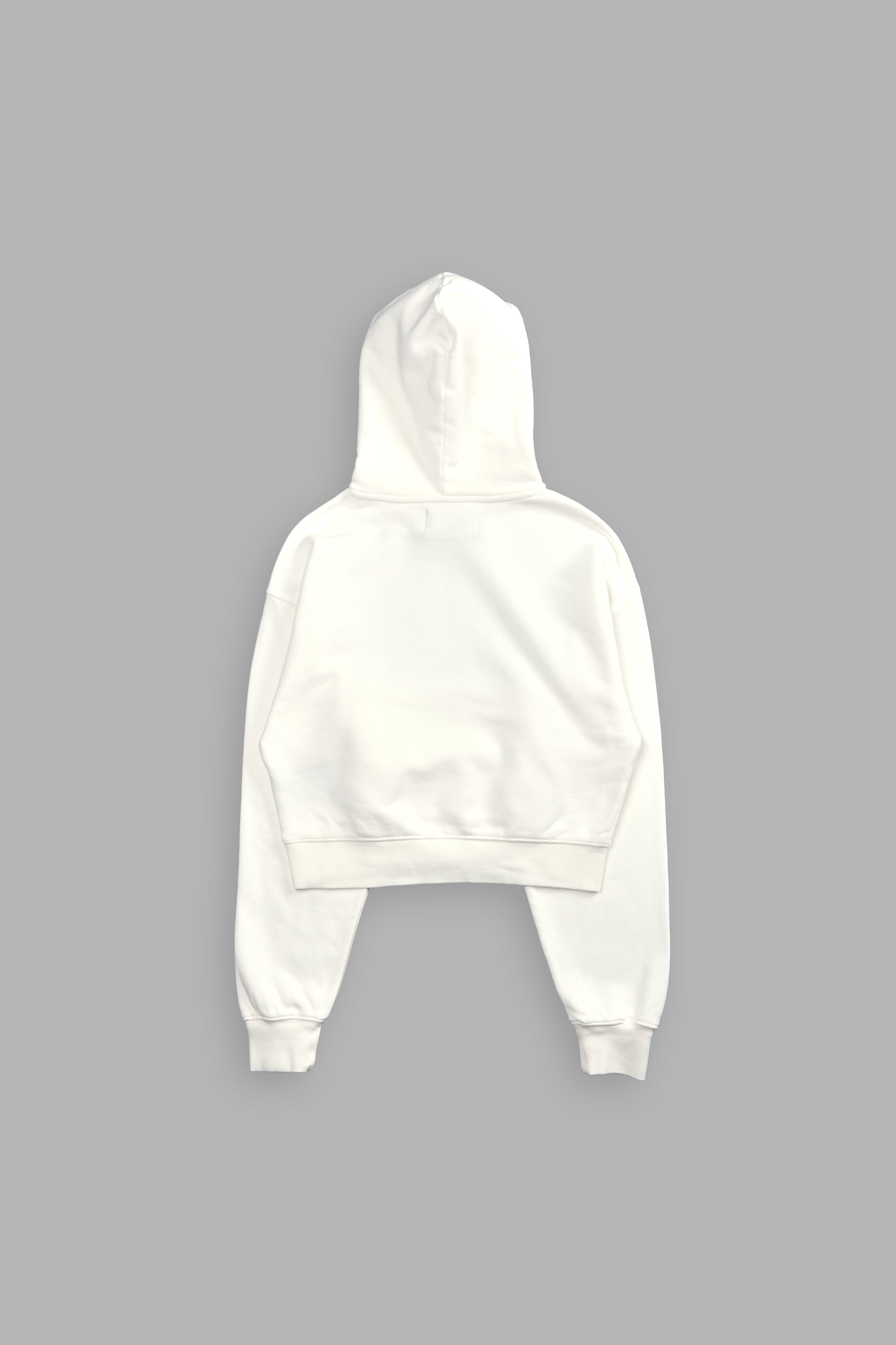 Gold's Wolf "Owen" (Cropped) Hoodie in Cream