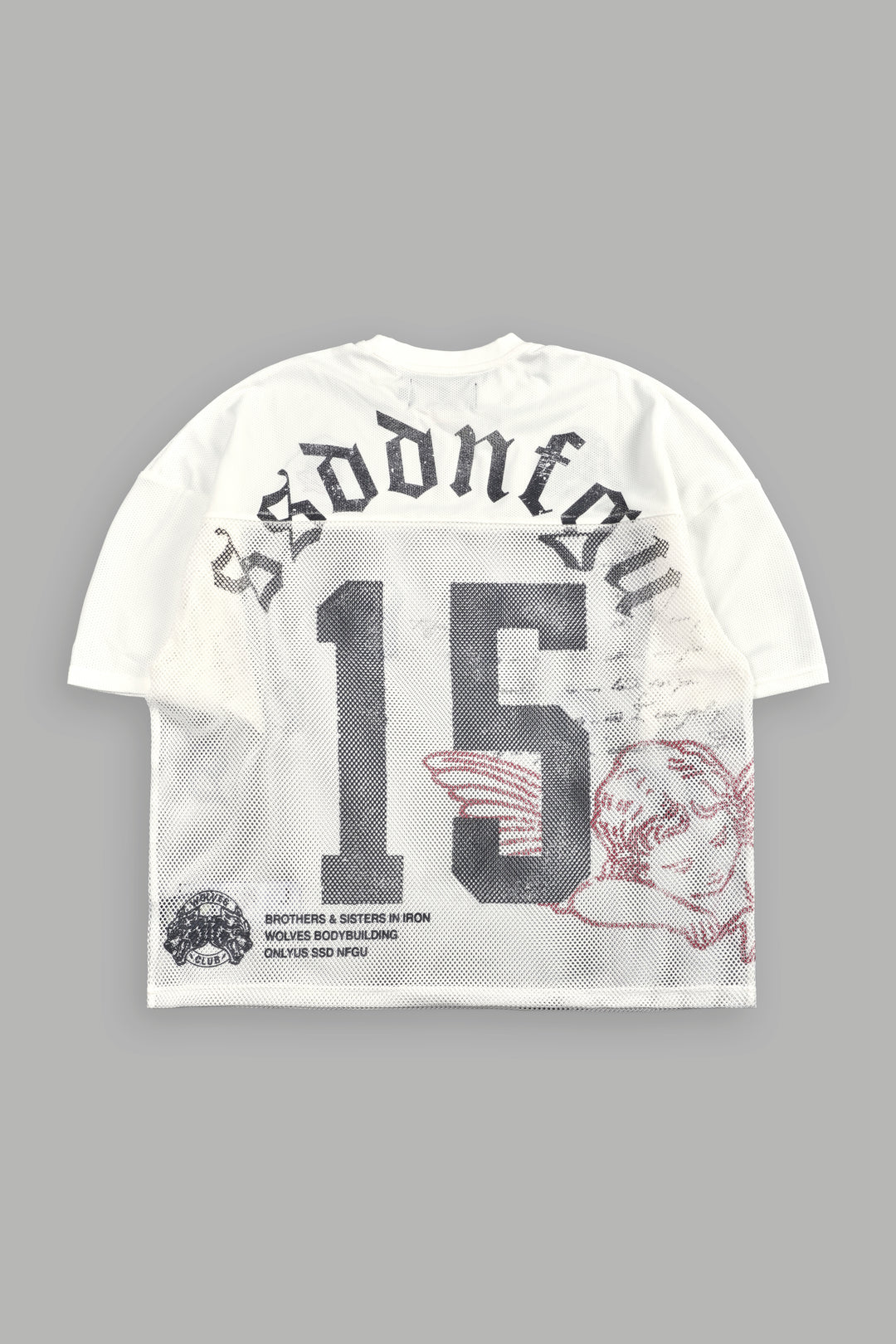 Wolves Pyramid Bobby B Jersey in White