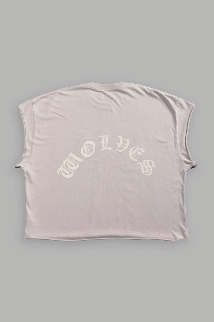 Triumph Grunge Cut-Off Tee in Clay