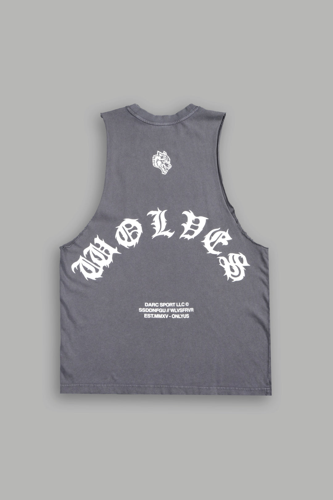 Michael Forever Tommy Muscle Tee In Slate Gray