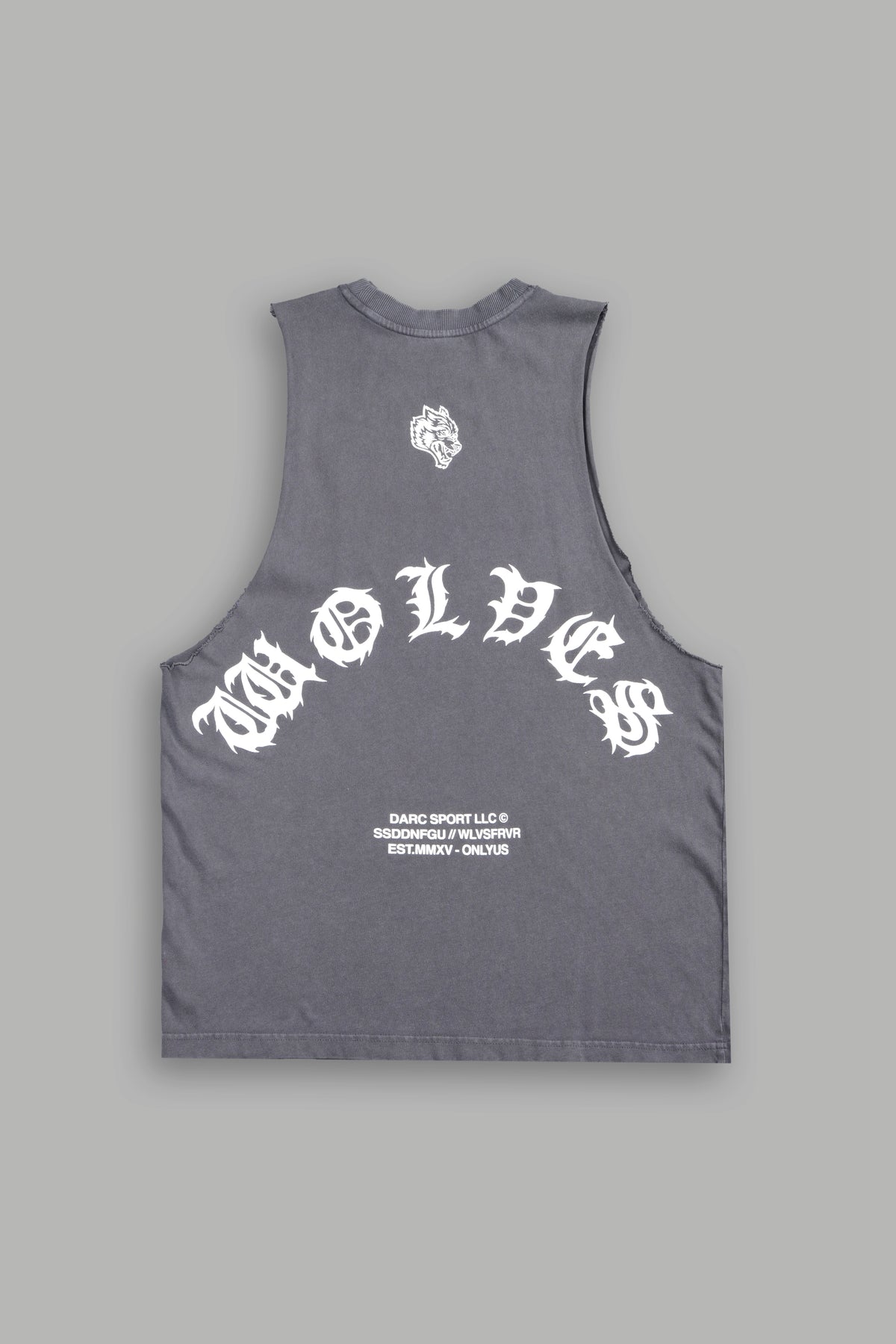 Michael Forever Tommy Muscle Tee In Slate Gray