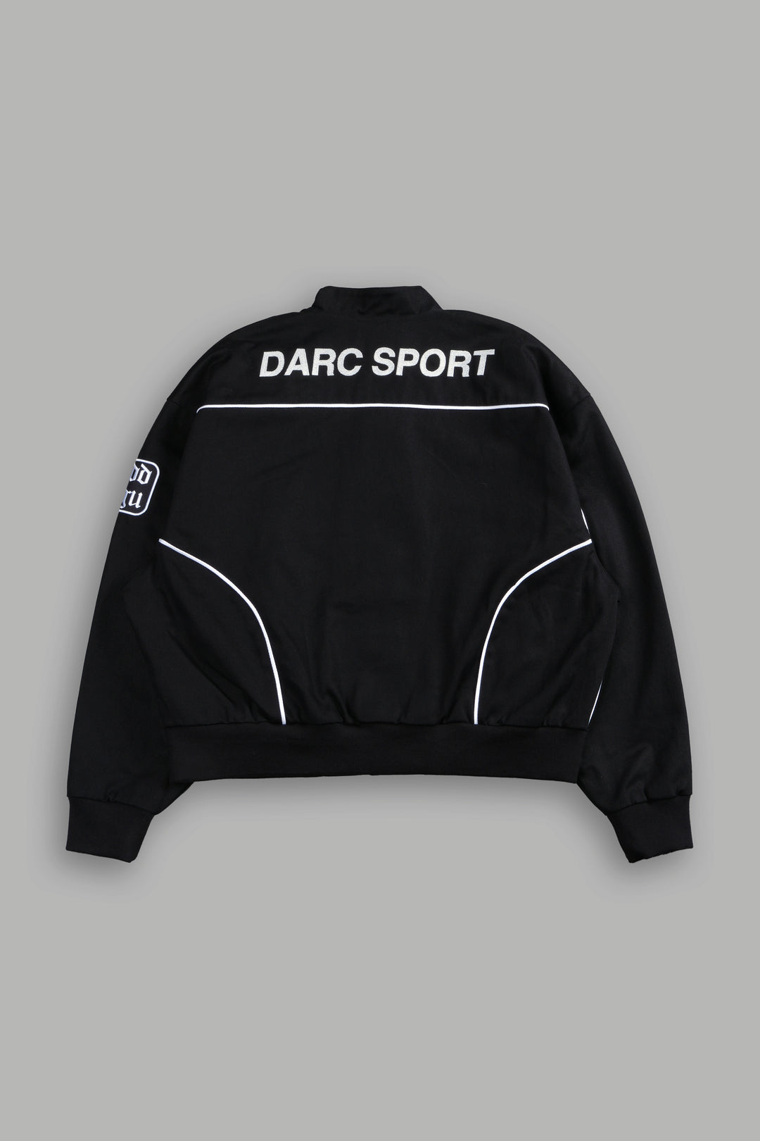IYKYK Grit Road Racing Jacket in Black/White
