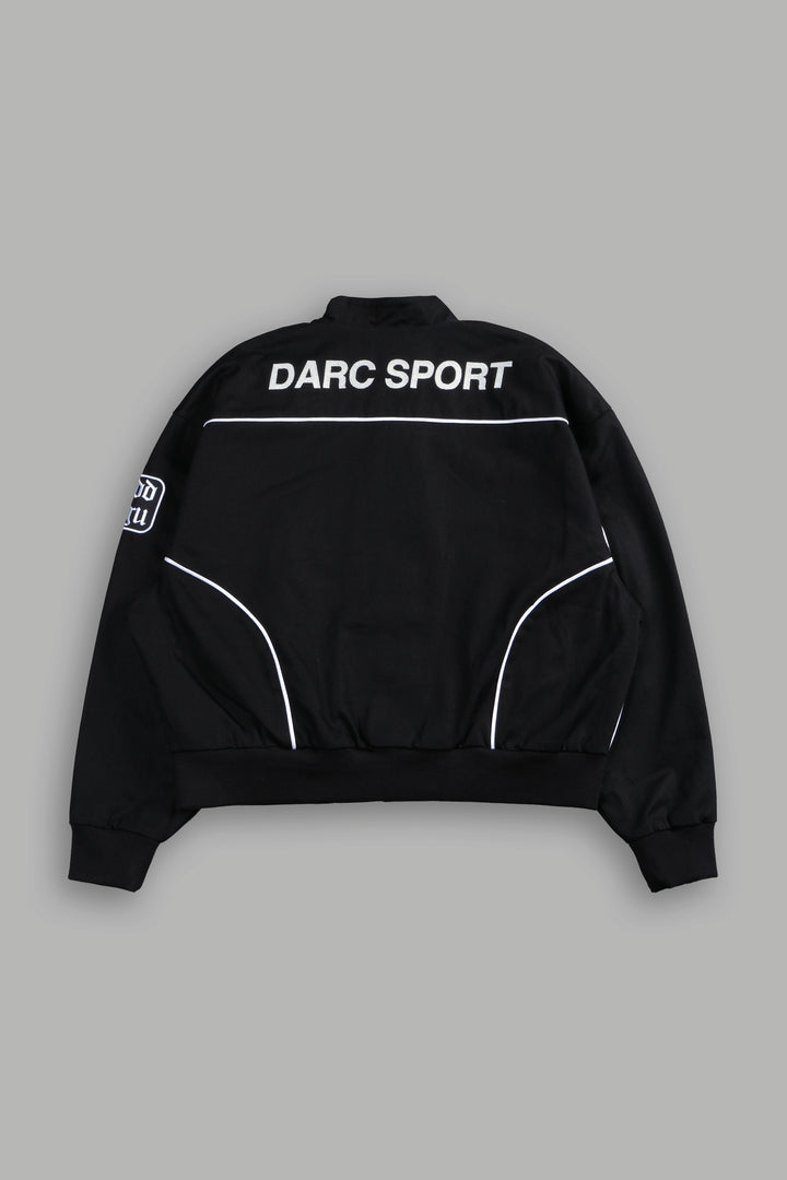 IYKYK Grit Road Racing Jacket in Black/White