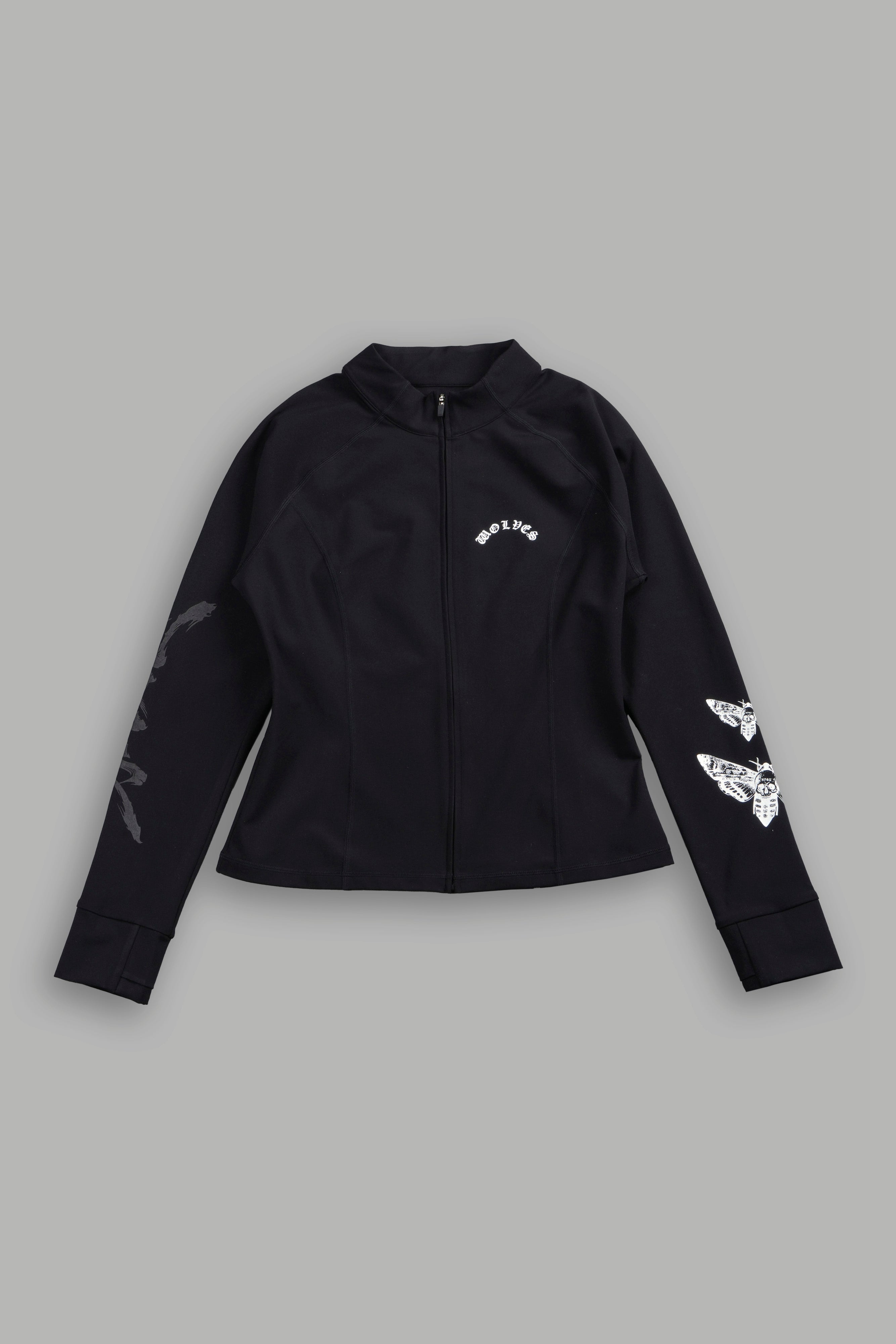 She Wolf Code Energy Zip Ls Layer in Black