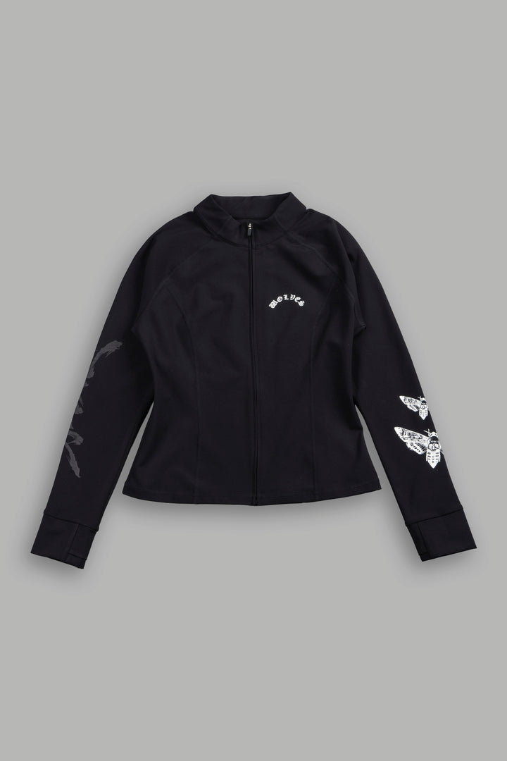 She Wolf Code Energy Zip Ls Layer in Black