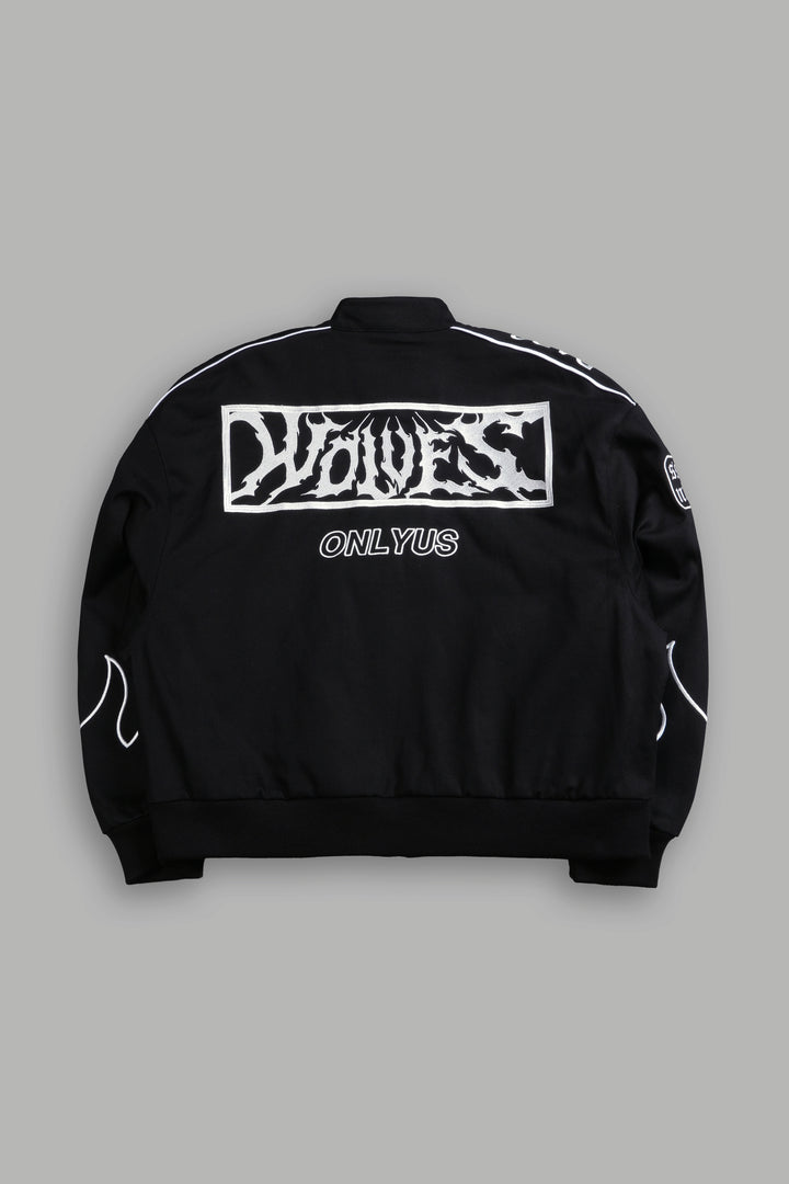 Ride The Fire V2 Gordon Racing Jacket in Black