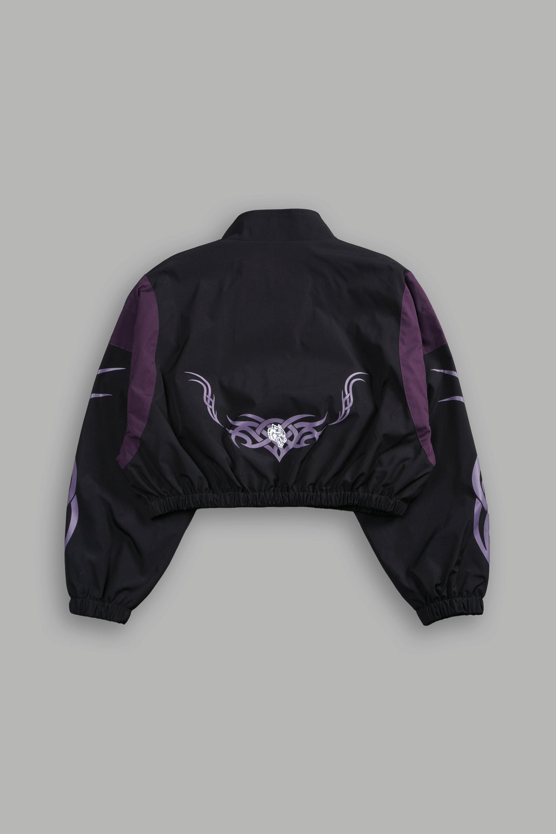Wolves Finite Code Nadia Track Jacket in Black/Phantom Purple