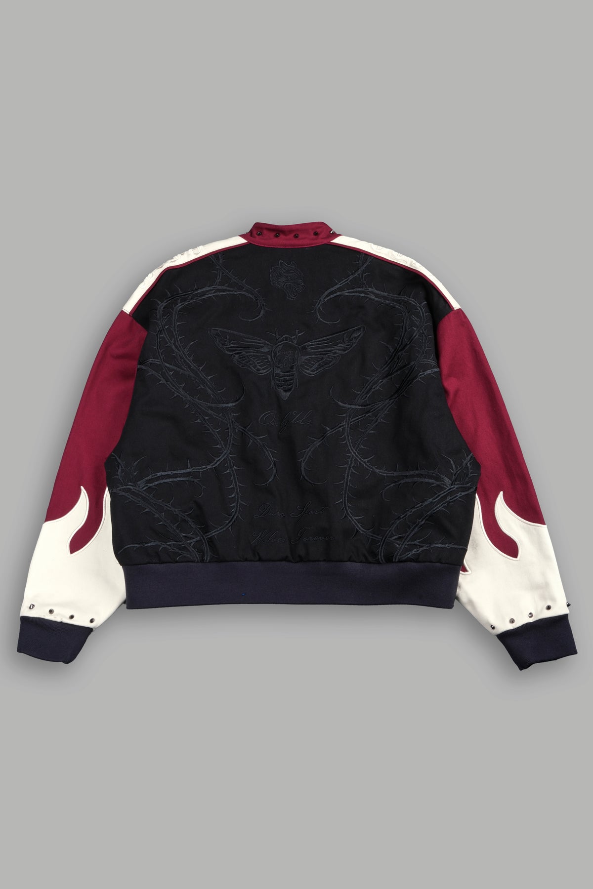 Mori Thorns Gordon Racing Jacket In Black/Oxblood