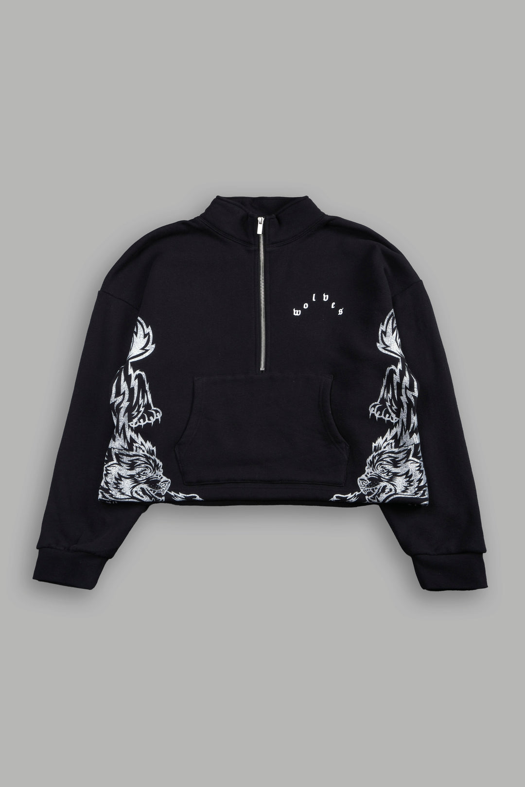 She Wolf Pack She Everson Mockneck Sweater In Black