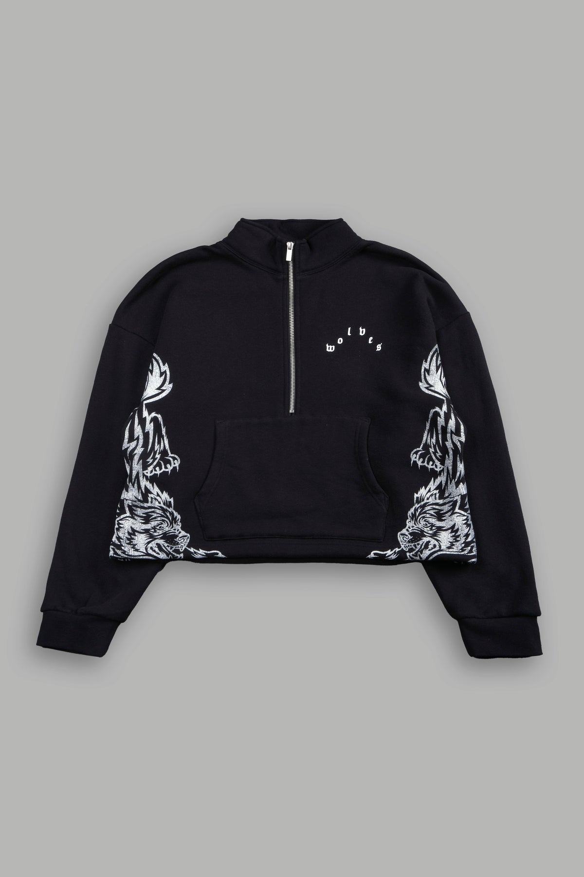 She Wolf Pack She Everson Mockneck Sweater In Black