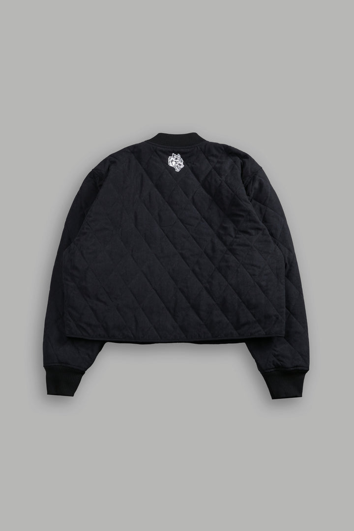 Iron Code Wide Darco Quilted Jacket in Black
