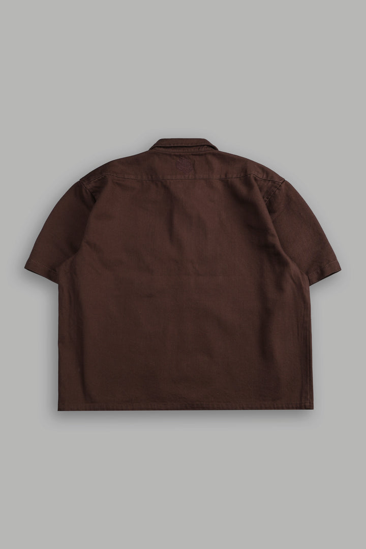 Our Lane Vince Shirt in Brown