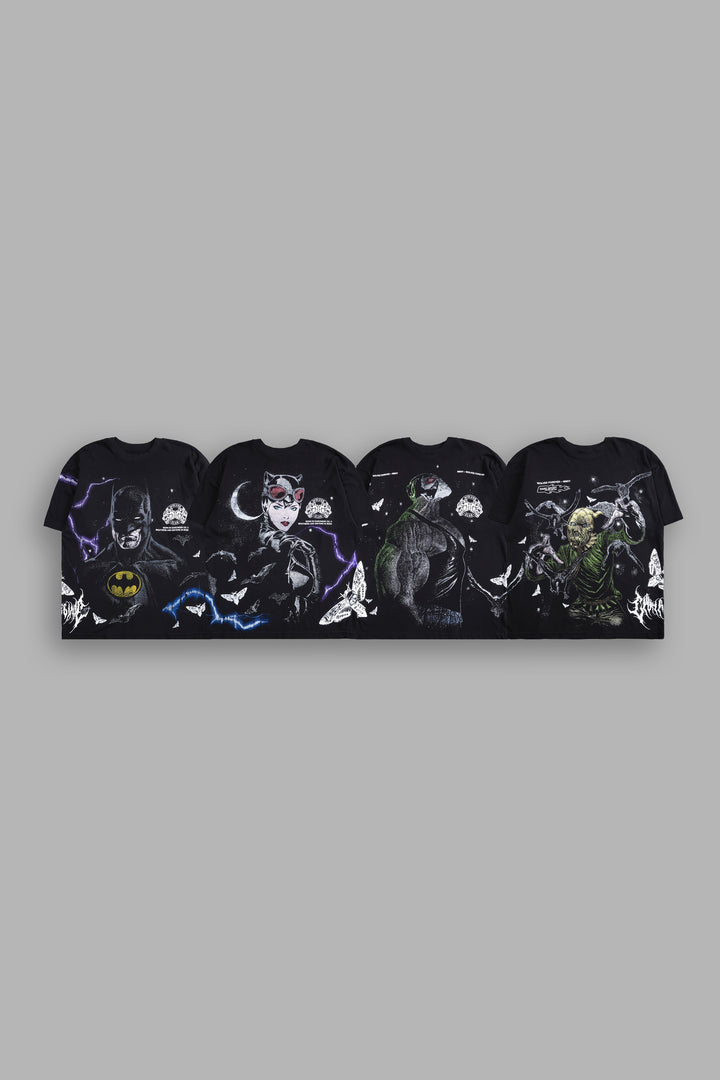 Batman "Side-By-Side" Tee Box Set in Black