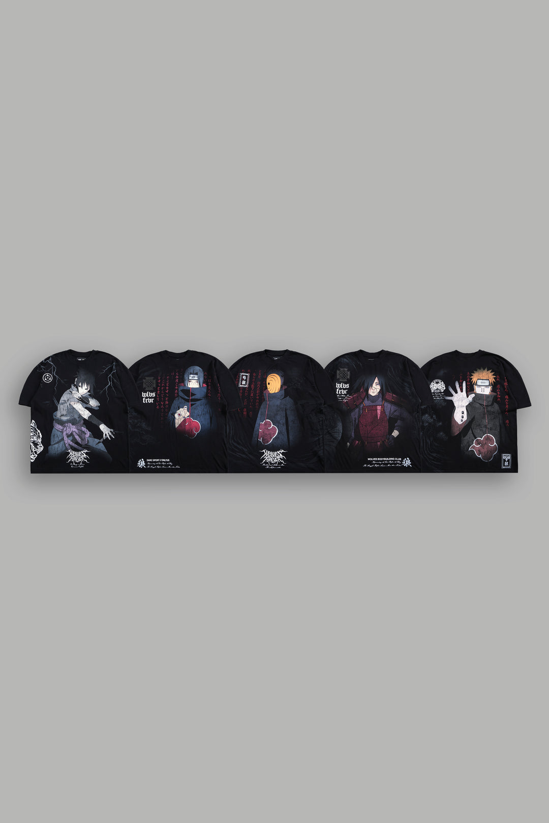 Rogue Ninjas "Side-By-Side" Tee Box Set in Black