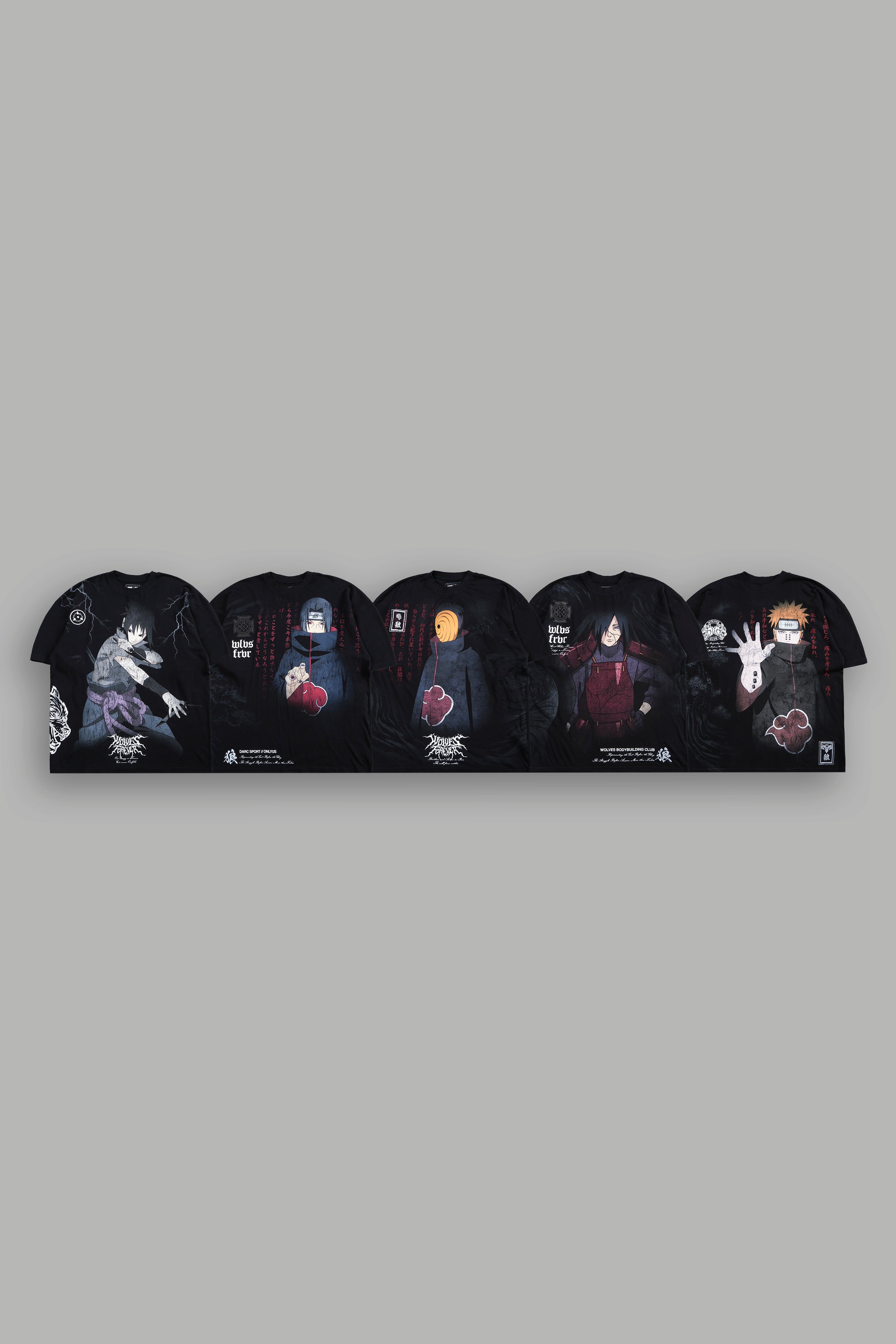 Rogue Ninjas "Side-By-Side" Tee Box Set in Black